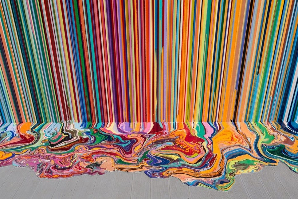 Ian Davenport - Giardini Colourfall