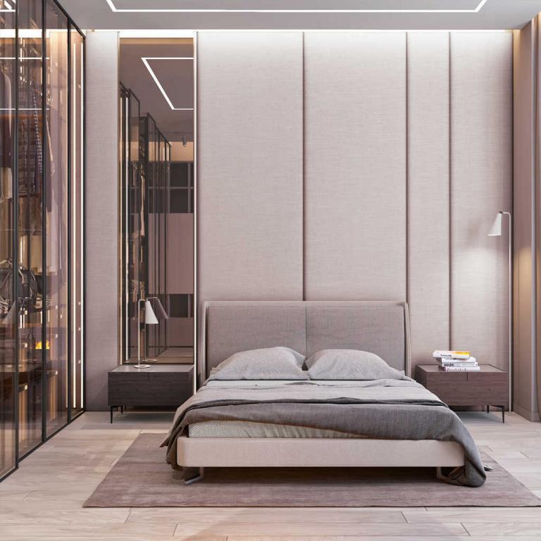Modern Yatak Odası Dekorasyonu İç Mimarlık İstanbul