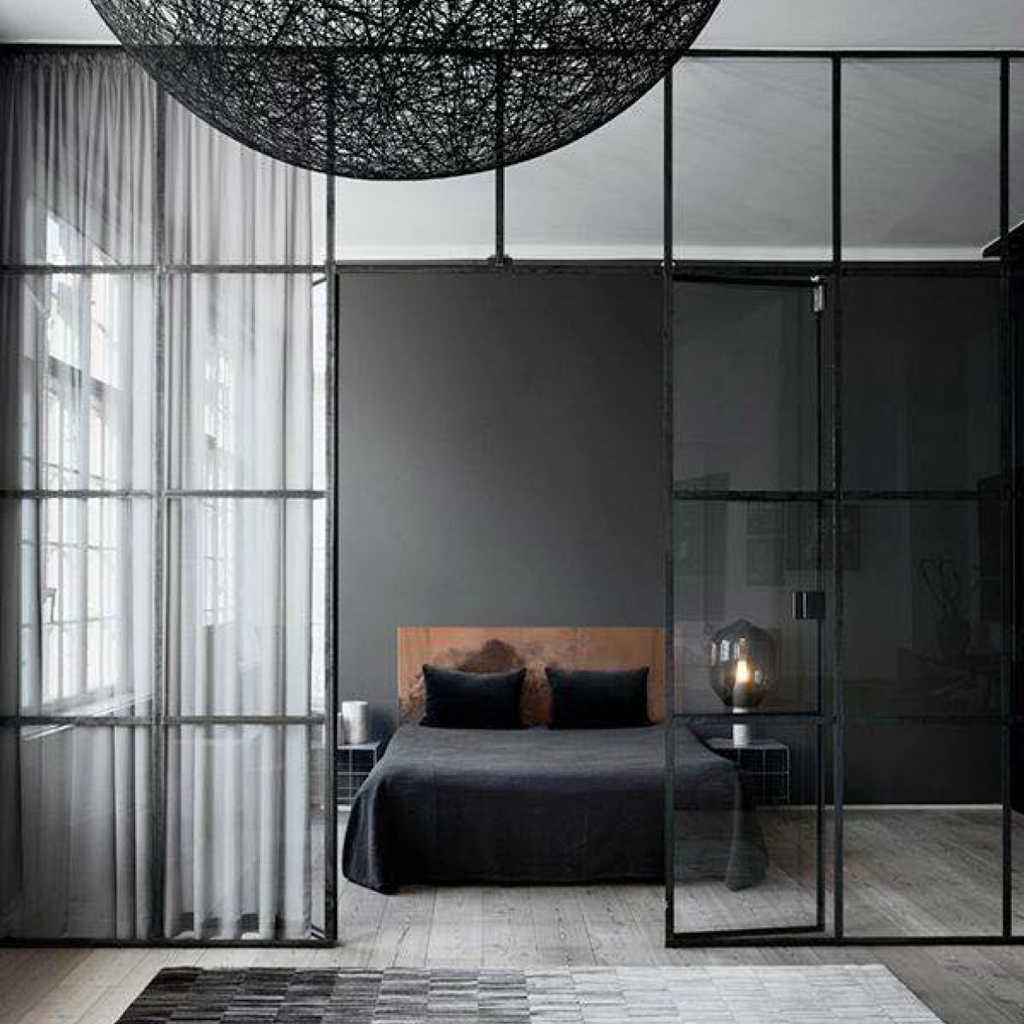 Modern Yatak Odası Paravan Tasarımları