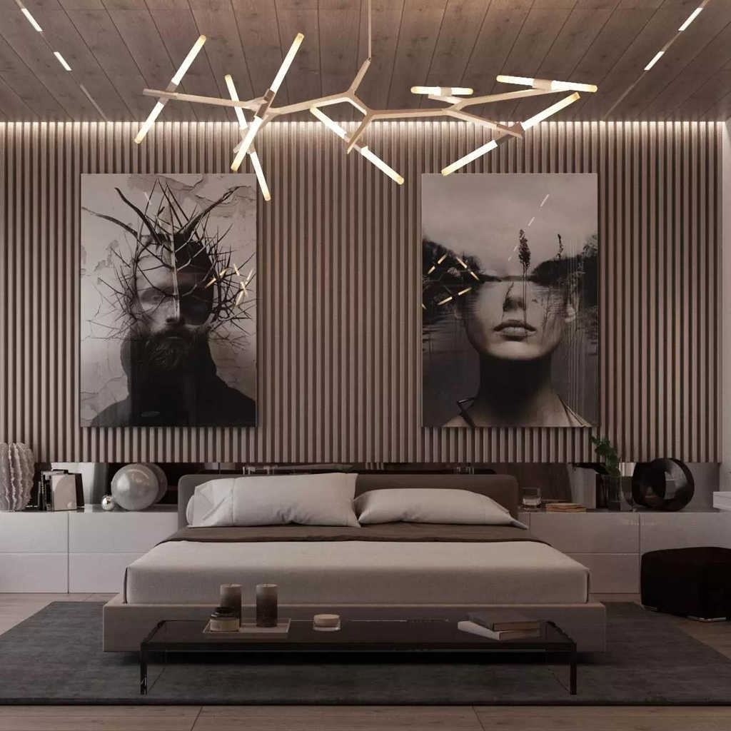 Modern Yatak Odası Dekorasyonu